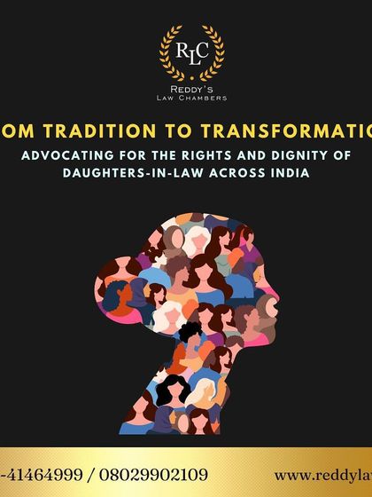 From tradition to transformation, we champion the rights of daughters-in-law. This image represents our commitment to ensuring their legal rights are known and protected.