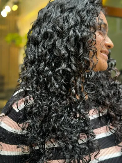A gallery of my wonderful clients flaunting their unique and beautiful curls. Every curl pattern is different, and I love celebrating them all.