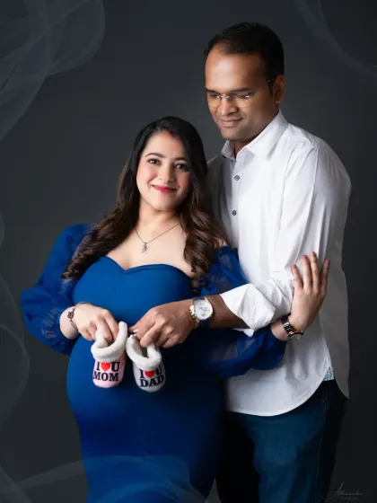 Abhinandan Photography - Maternity Photography Elegant Gown Portraits photo 33