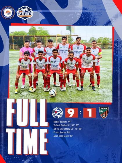A stunning 9-1 comeback victory in the MFA Super Division. After conceding early, our boys showed incredible character and firepower to secure the win.