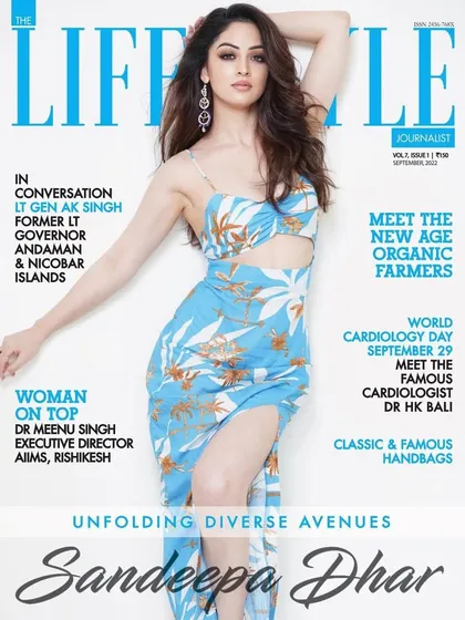 Creating the cover look for The Lifestyle Journalist with the gorgeous Sandeepa Dhar. A classic brown smokey eye and nude lip is a timeless combination that I love teaching.