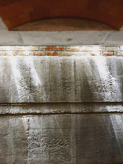 Even a basement can be filled with light. We used a jack arch roof system and clever fenestration to bring daylight into this lower level, creating a surprisingly bright and pleasant space.