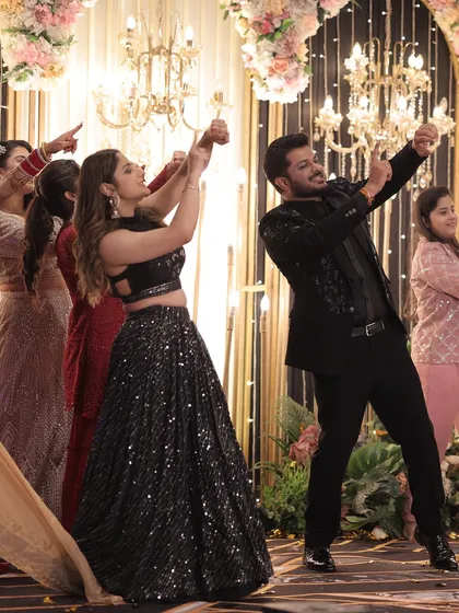 A fun, energetic moment from a group dance. We choreograph routines that are full of life and get the crowd going.