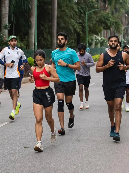 This is what our Runners Club is all about. Moving together through Cubbon Park, finding a collective rhythm, and pushing each other to go the distance. No one gets left behind.