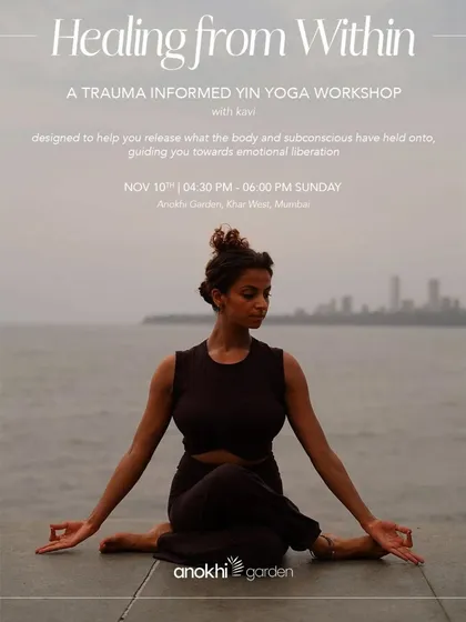 We offer a space for deep emotional release with our Trauma-Informed Yin Yoga workshops. This practice is a gentle journey inward, designed to help you let go of what the body holds onto and guide you toward inner peace.
