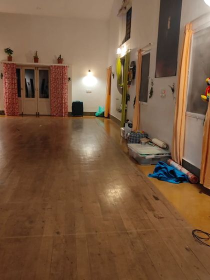 This empty room holds the memory of a revolution. This is the space where we held forum theatre workshops, where difficult conversations happened and change began, both inside and out.