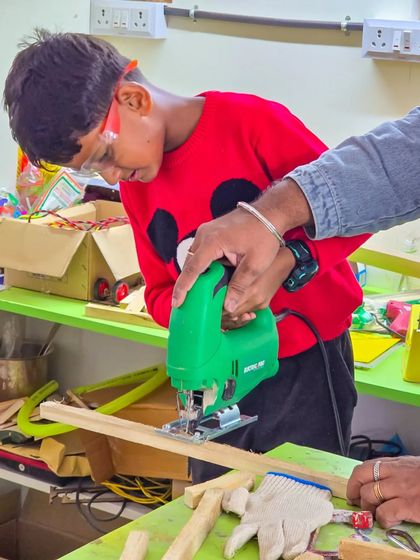 Little Wings Innovation Labs - Engineering & Maker Workshops Woodworking Wonders photo 3