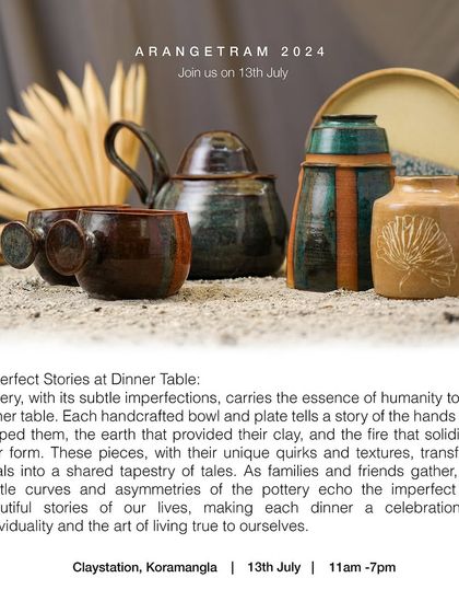 Clay Station - Pottery & Ceramics Classes & Workshops Our Community Showcase: Arangetram & Hunar photo 126