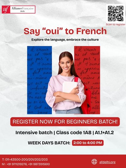 Explore the language and embrace the culture with our afternoon weekday batch for beginners. This intensive course will set you on the path to fluency.