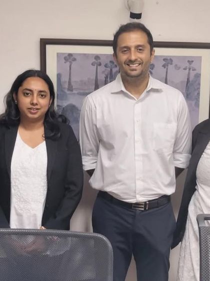 A group photo with our bright and promising interns from the August 2025 batch.