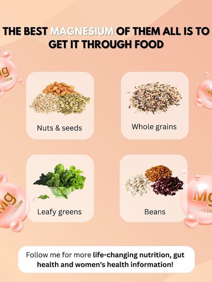 The best way to get magnesium is through food. Nuts, seeds, whole grains, leafy greens, and beans are all excellent natural sources of this essential mineral.