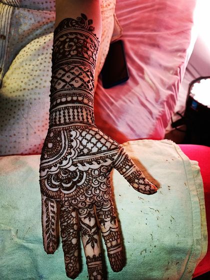 Fouzia Ahmed - Bridal Mehendi A Closer Look at the Details photo 10
