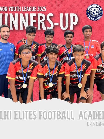 A hard-fought tournament resulted in a Runners-Up finish for our U-15 team at the Gurgaon Youth League 2025. Every competition is a learning experience.