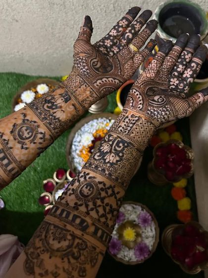 Intricate Bridal Mehendi photo 20