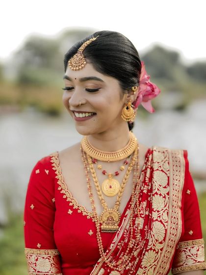 Makeover by Pragna Gangadhar - Bridal Makeup & Hair Styling Signature Coorgi Brides photo 28