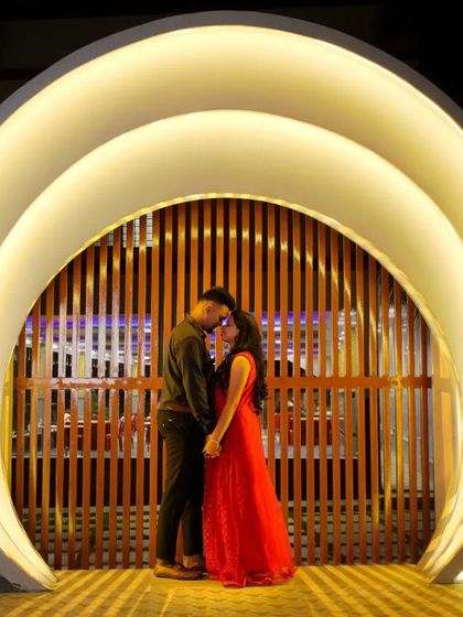 Heart Clickers - Pre-Wedding & Couple Photoshoots Enchanting Nights & Silhouettes photo 9