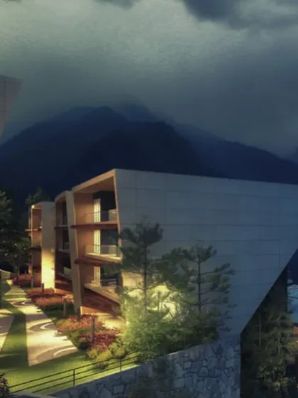 For our Orchid Valley project in Gangtok, we worked with the mountain, not against it. The stepped layout, inspired by the natural contours of the land, ensures every home gets an unobstructed view of the ranges, creating a residential community that feels like a part of the landscape.