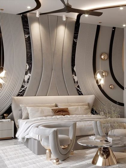 N.K. Architects - Interior Design Serene & Luxurious Bedrooms photo 36