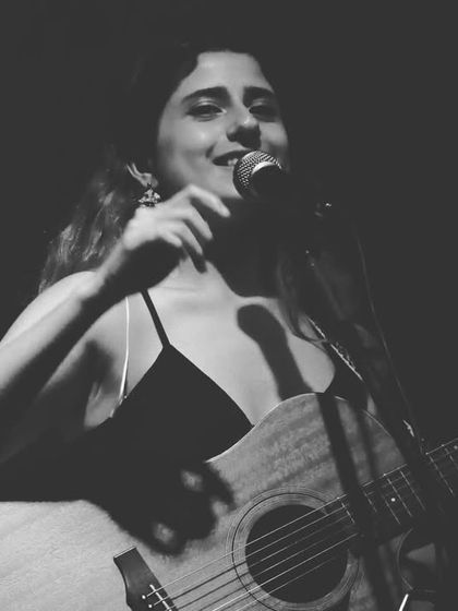 A black and white moment from my performance at BMSCE Phaseshift. The energy from this college crowd was massive.