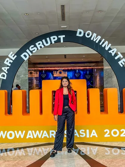 Dare. Disrupt. Dominate. This isn't just a tagline; it's my mission. Pictured here at the WOW Awards Asia, I am constantly pushing boundaries in the event industry and bringing a world-class experience to my clients.