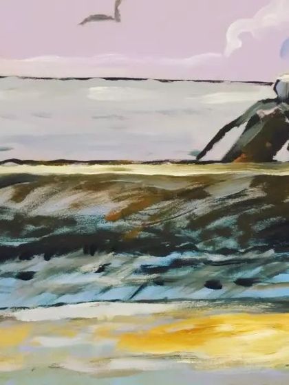 This section of our hotel mural depicts a fisherman in his boat, a common sight along the Mangalorean coast. It's a tribute to the local communities and their connection to the sea.