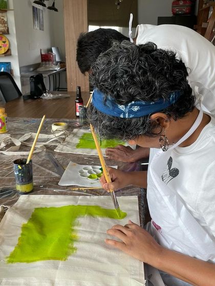 Paint Bar - Private Paint Parties Beyond the Canvas: Our Art Workshops photo 21