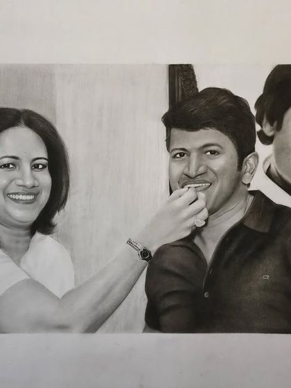 The final, completed composite drawing.