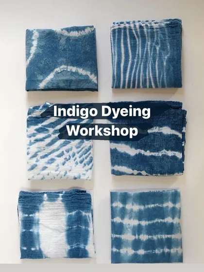 Indigo dyeing is pure magic. Here are some of the beautiful patterns we can create together in my workshop, from classic tie-dye to intricate Shibori styles. Each piece tells its own unique story.