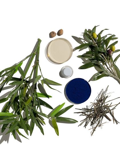 The Glo2Facial uses natural, potent ingredients to achieve its results. This image showcases the botanical elements that power the personalized OxyPods for a healthy, organic glow.