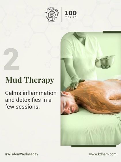 We utilize Mud Therapy to calm inflammation and detoxify the body. Applying medicinal mud packs helps draw out toxins, soothe the skin, and relax the muscular system in just a few sessions.