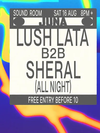 The thermal-inspired poster for my all-night B2B set in Goa. We abandoned comfort and went all in for this one.