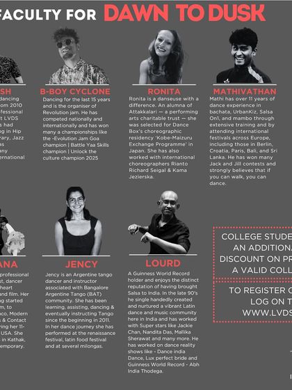 Lourd Vijay's Dance Studio - Professional Dance Training & Certification 'Dawn to Dusk' Summer Intensive photo 3