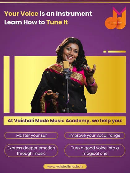 Your voice is a unique instrument, and my job is to help you tune it. I help you master your 'sur', improve your vocal range, and express deeper emotions, turning a good voice into a magical one.