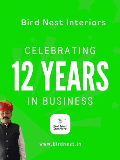 Celebrating our history is important to us. This image commemorates a key anniversary, representing years of building trust and delivering creative interior design solutions across more than 30 locations.