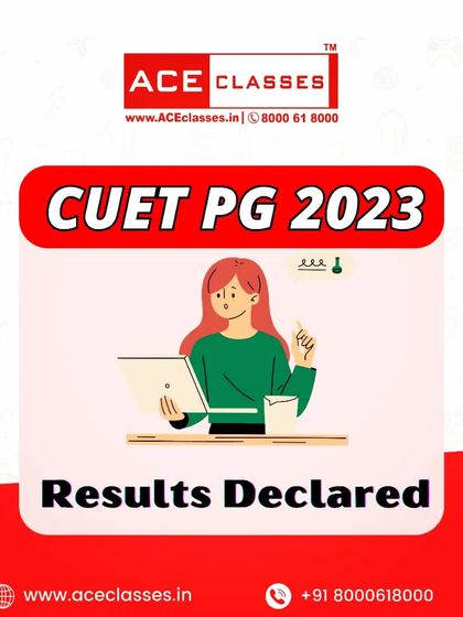 CUET PG 2023 results have been declared. We make sure to share these important announcements as soon as they are available.