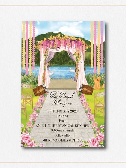Kiana - Custom Wedding Stationery Suite Illustrated Love Stories & Custom Maps photo 13
