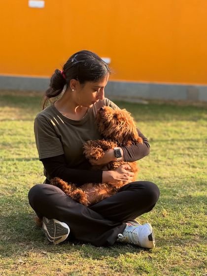 Teacher Ma'am and Pablo sharing a quiet, affectionate moment.