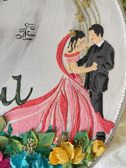 Jashn-e-Kala by Sakshi - Custom Russian Sculpture Decor Personalized Nameplates photo 34