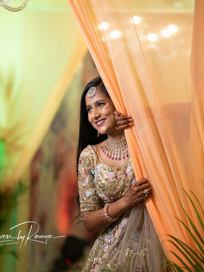 Makeovers by Ramya - Hair Styling & Saree Draping Celebrations: Engagements, Receptions & Parties photo 40