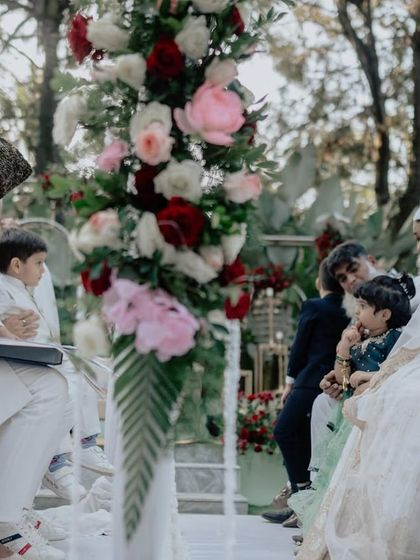 Elegant and serene Nikah ceremonies held at The Farmhouse Collective. The venue's tranquil ambiance provides a respectful and beautiful setting for this sacred union, with options for both open-air and covered setups.
