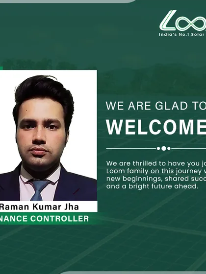 A warm welcome to Mr. Raman Kumar Jha, our new Finance Controller. His experience in financial strategy and compliance will play a key role in strengthening our systems and driving scalable growth.