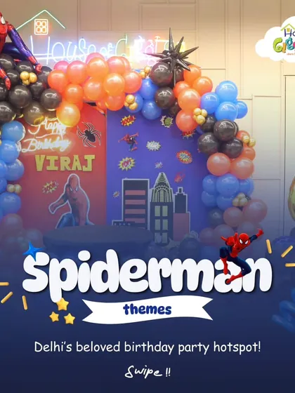 I bring your child's favorite worlds to life! This Spiderman-themed birthday setup shows how I use detailed decorations, including a massive balloon arch and character backdrops, to create an immersive and exciting party atmosphere.