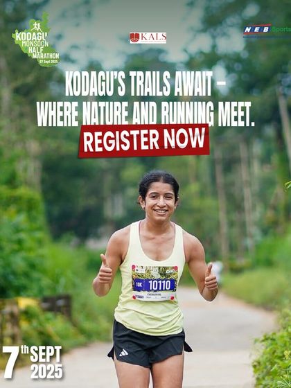 Kodagu's trails await. This is where nature and running meet, offering an escape from the city and a chance to embrace the monsoon magic.