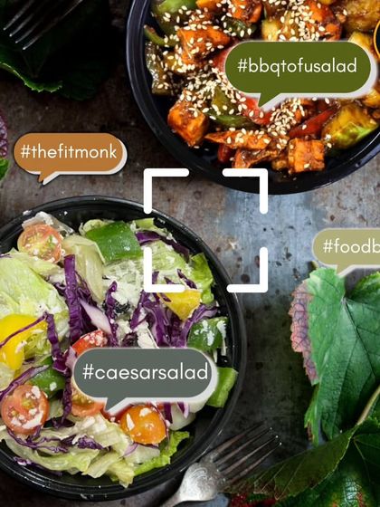 Caesar Salad or BBQ Tofu Salad? Whichever you choose, you're getting a bowl full of fresh ingredients and delicious flavor. It's a tough choice, but you can't go wrong.