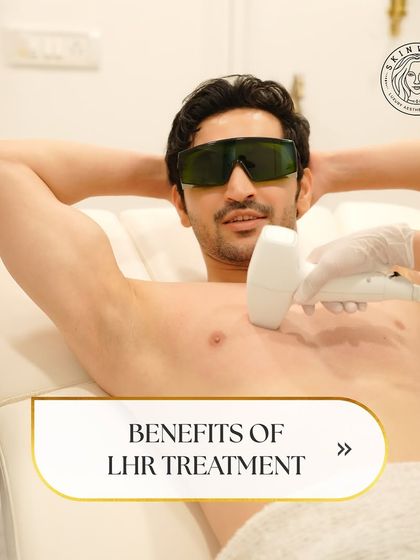 A male client relaxes while undergoing a painless laser hair reduction session on his chest. I ensure every treatment is comfortable and tailored to the individual's skin and hair type for optimal results.