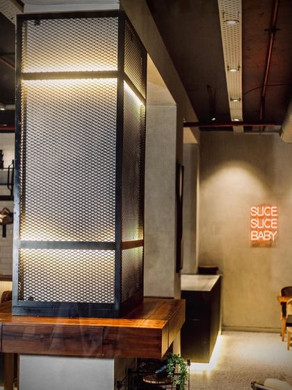 The look and feel of Camillo's, my new Pizzeria and Trattoria, located at The Manor Hotel in New Delhi.