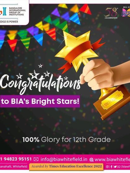 Bangalore International Academy - K-12 Education (Preschool to Grade 12) Celebrating Our Stars: Student Achievements photo 6