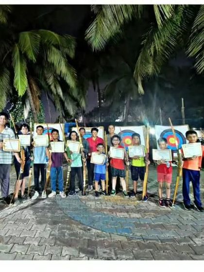An evening group shot of our graduates. They learned a lot and had fun doing it.