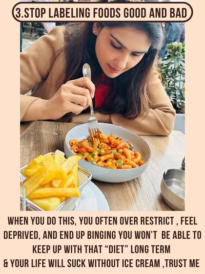 I stopped having "cheat meals." This series explains why labeling foods as "good" or "bad" can lead to a cycle of restriction and binging. It's about creating a healthy, sustainable relationship with food.