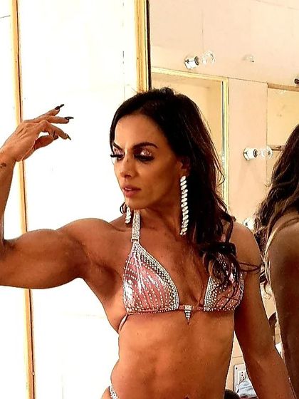 A quick backstage selfie before hitting the stage. The mental game is just as important as the physical, and I prepare my athletes for the pressure.